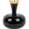 Image de Vase Present Time Yara Large Noir 25x29x25 cm PT4198BK