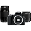 Image de Canon EOS 250D + EF-S 18-55mm f/3.5-5.6 III + EF 75-300mm f/4-5.6 III Kit d'appareil-photo SLR 24,1 MP CMOS 6000 x 4000 pixels Noir - Très bon état en occasion ou reconditionné