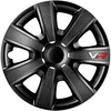 Image de AutoStyle PP 5156B Enjoliveurs 16Pouces, noir/carbone