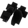 Image de AutoStyle TM SK523 Ensemble de tapis de sol Sur mesure, avant et arrière, Feutre aiguille, noir, Quantité: 4