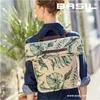 Image de Sacoche de porte-bagages réfléchissante Basil Ever-Green polyester 14-19L Vert 14-19 L 702706