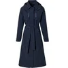 Image de Trench imperméable femme Basil Mosse Bleu XL 706263