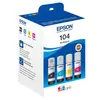 Image de Epson 104 Multipack 4 Couleurs (cyan, Magenta, Jaune, Noir)