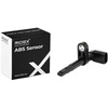 Image de RIDEX 412W0428 Capteur ABS Essieu arrière gauche, sans câble