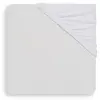 Image de Drap Housse Jersey En Coton Blanc