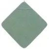 Image de Cape De Bain Éponge En Coton 75x75cm Vert