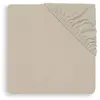Image de Drap Housse Jersey En Coton Beige