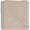 Image de Couverture Bébé En Coton Basic Knit Nougat (75 X 100 Cm) Beige