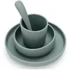 Image de Coffret Repas En Silicone Vert