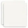 Image de Housse Matelas À Langer Éponge (2 Pcs) En Coton Ivoire