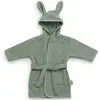Image de Peignoir Enfant En Coton Vert