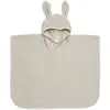 Image de Poncho De Bain Éponge En Coton Nougat