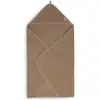 Image de Cape De Bain Éponge En Coton 75x75cm Marron Clair