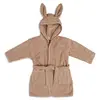 Image de Peignoir Enfant En Coton Marron