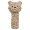 Image de Hochet Bébé En Coton Marron Clair