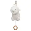 Image de Peluche Musicale Agneau Beige