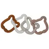 Image de Anneaux De Dentition Silicone Teddy Bear Marron, Blanc, Gris