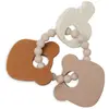 Image de Anneau De Dentition En Silicone Teddy Bear Marron, Gris, Blanc