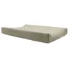 Image de Housse Matelas À Langer Éponge En Coton Vert Olive