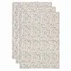 Image de Lange Gaze De Coton Small Fleurs Retro (3 Pcs) En Coton Multicolore