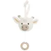 Image de Peluche Musicale Blanc, Marron