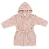 Image de Peignoir Éponge Miffy Jacquard En Coton Rose Miffy