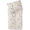 Image de Housse De Couette + Taie D'oreiller Beige, Orange, Vert