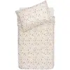Image de Housse De Couette + Taie D'oreiller Flower Fairies (100 X 140 Cm) Ecru, Rose, Violet
