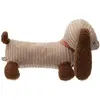 Image de Peluche Chien Ultra Douce Pour Bébé   Doudou À Câliner Dès La Naissance Marron, Beige, Noir
