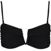 Image de Haut de maillot de bain femme Barts Solid Bandeau Noir 44 2486-01