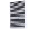 Image de DENSO DCF120K Filtre d'habitacle Filtre à charbon actif