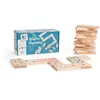 Image de Jeu Domino Géant En Bois Fsc - Jeu De Société Famille Multicolore