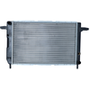 Image de NRF 50111 Radiateur du moteur ailettes jointes mécaniquement, Aluminium