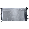 Image de NRF 50131 Radiateur du moteur Grille de radiateur soudée, Aluminium, avec pièces d'assemblage