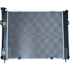 Image de NRF 50201 Radiateur du moteur Grille de radiateur soudée, Aluminium, avec adaptateur