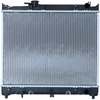 Image de NRF 50404 Radiateur du moteur Grille de radiateur soudée, Aluminium, avec clip de piston