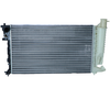 Image de NRF 50414 Radiateur du moteur ailettes jointes mécaniquement, Aluminium