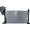 Image de NRF 50558 Radiateur du moteur EASY FIT Grille de radiateur soudée, Aluminium, avec pièces d'assemblage