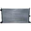 Image de NRF 50592 Radiateur du moteur ailettes jointes mécaniquement, Aluminium, avec joints