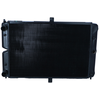 Image de NRF 52008 Radiateur du moteur ailettes jointes mécaniquement, Aluminium