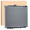 Image de NRF 52082 Radiateur du moteur Grille de radiateur soudée, Aluminium