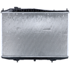 Image de NRF 52131 Radiateur du moteur EASY FIT Grille de radiateur soudée, Aluminium, avec pièces d'assemblage