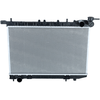 Image de NRF 53341 Radiateur du moteur Grille de radiateur soudée, Aluminium