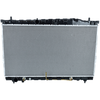 Image de NRF 53354 Radiateur du moteur Grille de radiateur soudée, Aluminium