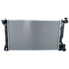 Image de NRF 53395 Radiateur du moteur Grille de radiateur soudée, Aluminium