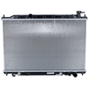 Image de NRF 53407 Radiateur du moteur EASY FIT Grille de radiateur soudée, Aluminium, avec pièces d'assemblage