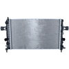 Image de NRF 53442 Radiateur du moteur Grille de radiateur soudée, Aluminium, avec douille en caoutchouc