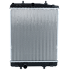 Image de NRF 53460 Radiateur du moteur Grille de radiateur soudée, Aluminium
