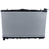 Image de NRF 53504 Radiateur du moteur Grille de radiateur soudée, Aluminium