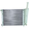 Image de NRF 53526 Radiateur du moteur ailettes jointes mécaniquement, Aluminium, avec pièces d'assemblage